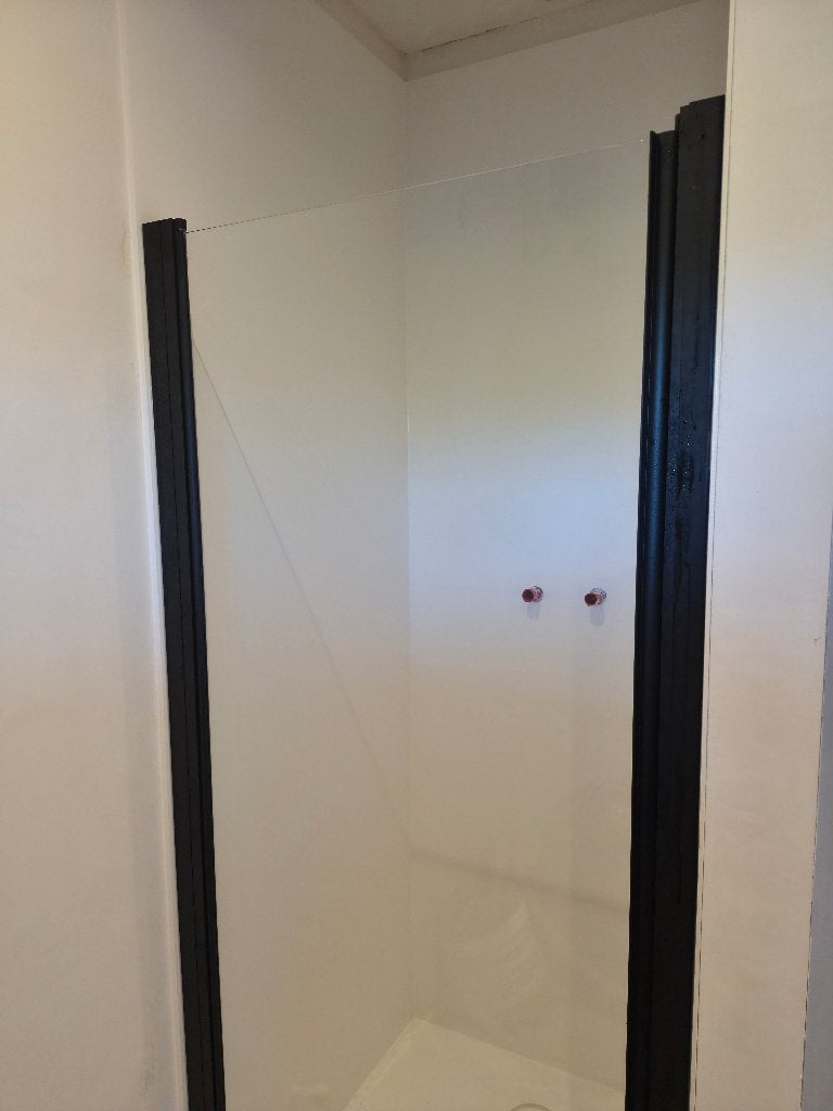 Mar zwart douchedeur, Ophalen, Nieuw, Douche