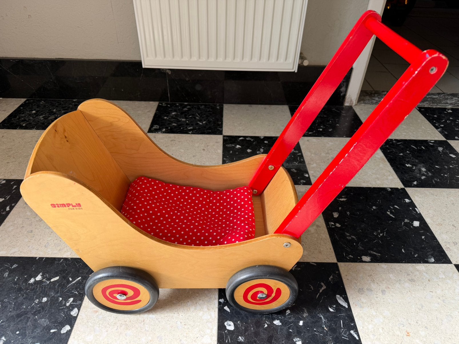 Poppenwagen, Enlèvement, Utilisé
