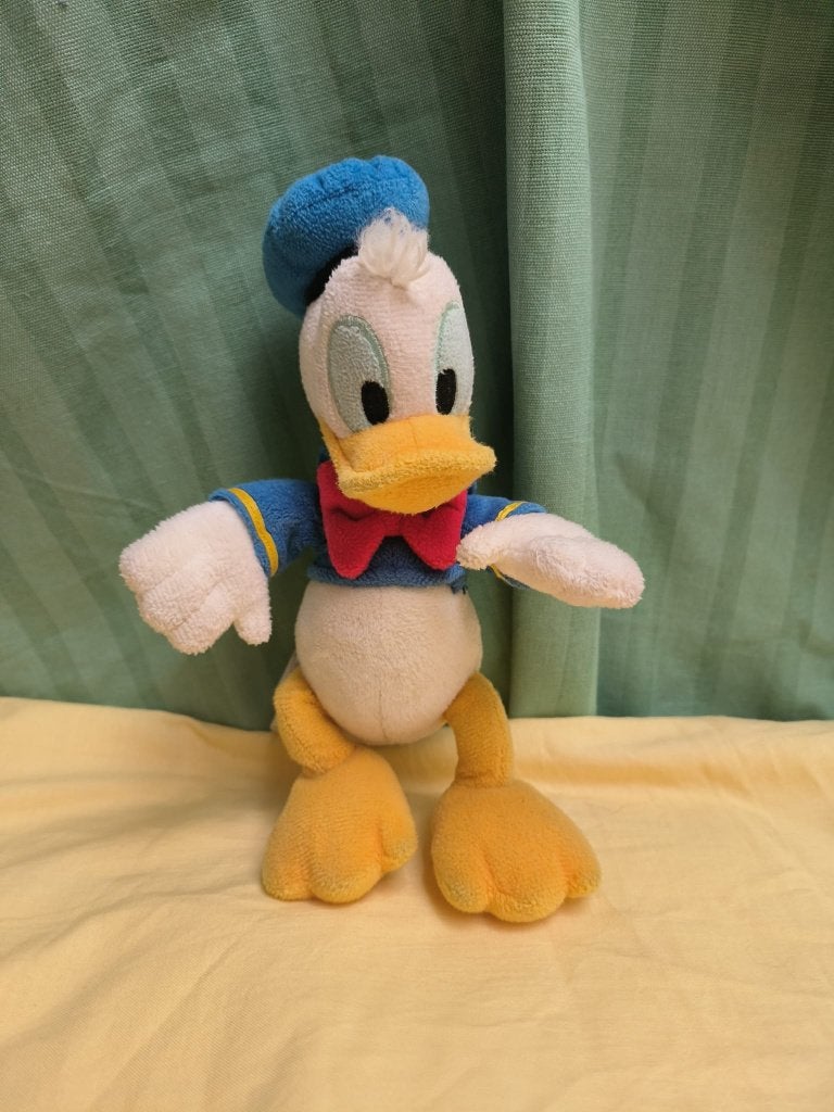 Knuffel van Donald Duck (Disney collectie), Verzamelen, Ophalen of Verzenden, Donald Duck, Gebruikt, Knuffel