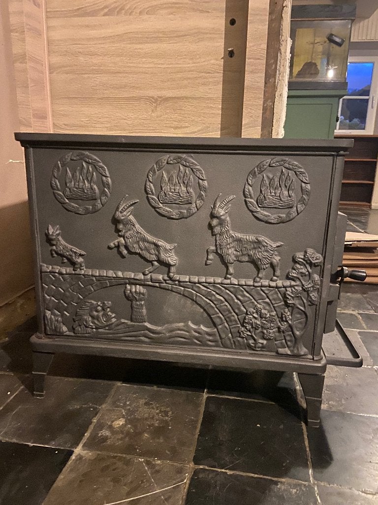 Poêle à bois DOVRE, Enlèvement, Comme neuf, Bois, Poêle à bois