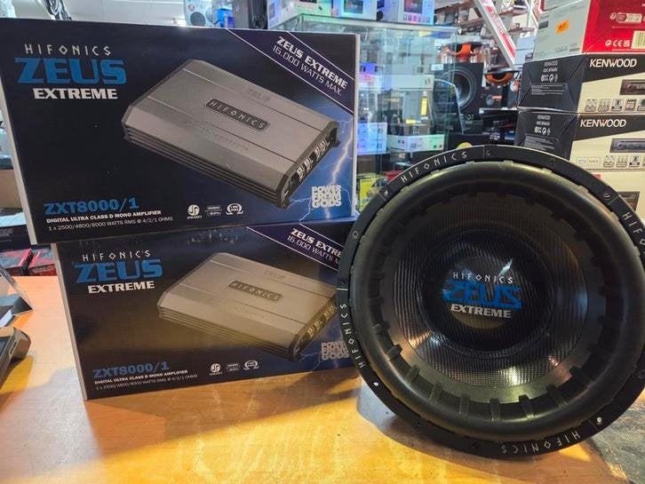 Dikke hifonics zeus extreme 16000watt, Autos : Divers, Haut-parleurs voiture