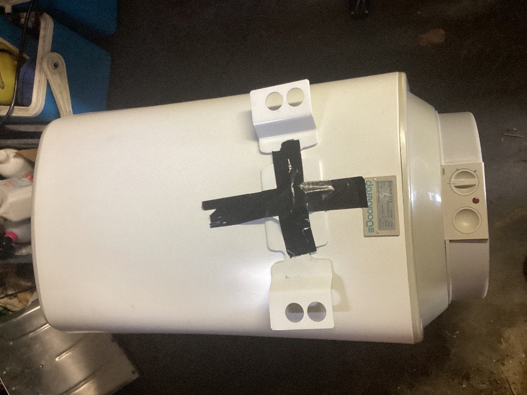 DAALDEROP 80 L, Doe-het-zelf en Bouw, Chauffageketels en Boilers, Ophalen, Gebruikt, 20 tot 100 liter, Boiler