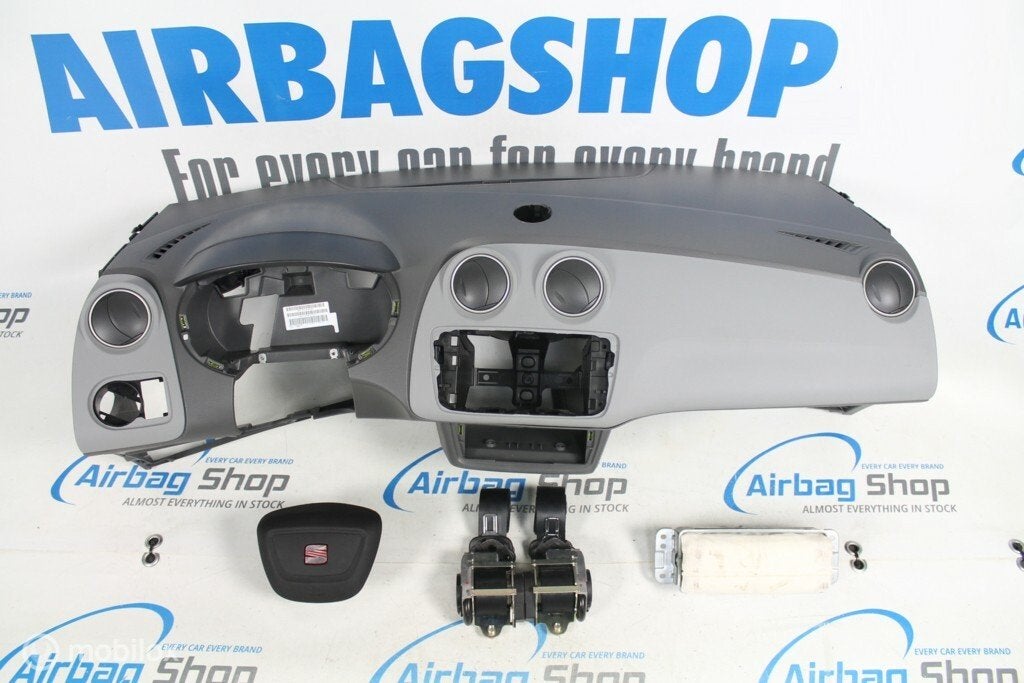 Airbag kit Tableau de bord gris navi Seat Ibiza