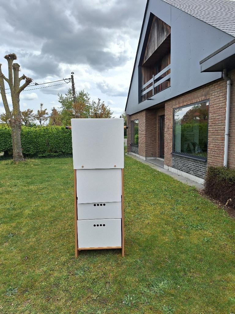 Kleerkast/Garderobekast karton, Huis en Inrichting, Ophalen, Gebruikt