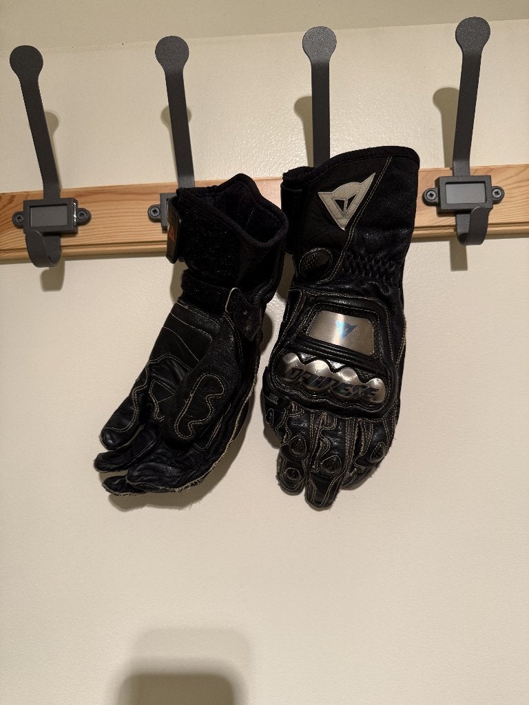 Gants de moto Dainese Full Metal Titanium en taille M, Dainese, Seconde main, Enlèvement ou Envoi, Hommes