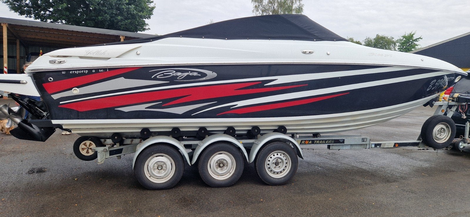 BAJA 245 BOSS, Ophalen, Gebruikt, Binnenboordmotor, Elektrische start