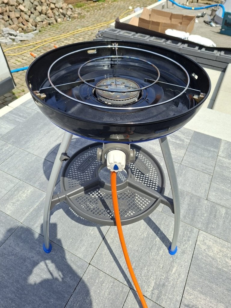 Cadac Carri Chef 2 met toebehoren en deksel, Ophalen of Verzenden, Zo goed als nieuw