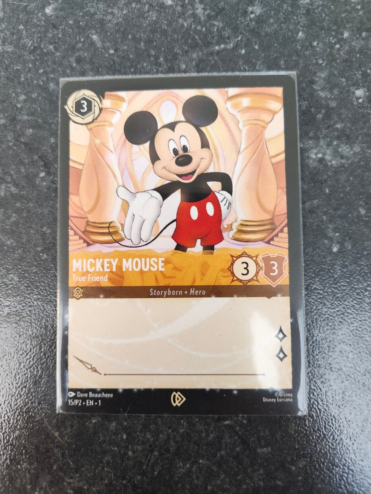 Disney Lorcana TCG : Mickey Mouse, un véritable ami 15/P2, Enlèvement ou Envoi, Neuf, Cartes en vrac