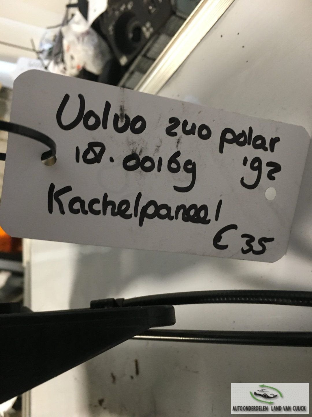 Volvo 240 Polar Kachelbedieningspaneel, Gebruikt, -, -, Ophalen of Verzenden