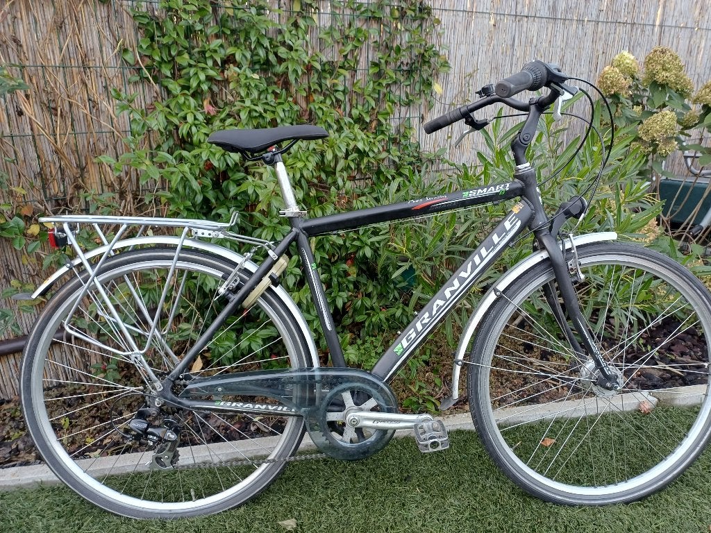 Herenfiets maat 53  vernieuwd., Ophalen, Velgrem, Versnellingen, Zo goed als nieuw