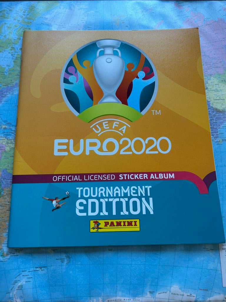Panini Euro 2020 tournement ‘ Duitse editie’ leeg album, Ophalen of Verzenden, Zo goed als nieuw, Meerdere stickers