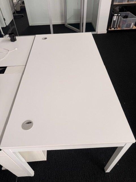 BUREAU DROIT SQUADRAL L 160 X P 80 CM, Ophalen, Demontabel, 160 cm, Gebruikt
