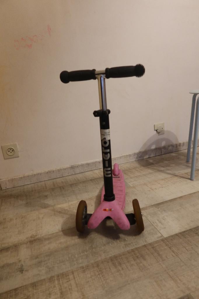 Micro mini step scooter, Ophalen
