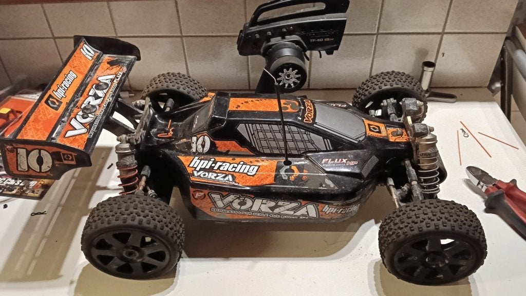 HPI Vorza 1/8 RC wagen, Gebruikt, Auto offroad, Schaal 1:8, Ophalen