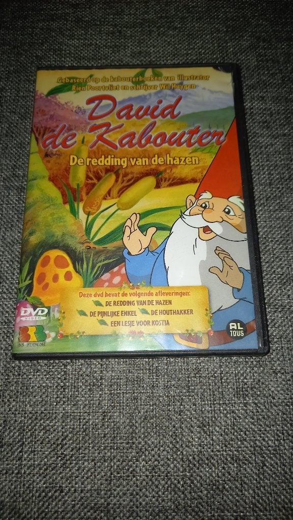 DVD David de Kabouter, Ophalen of Verzenden, Gebruikt