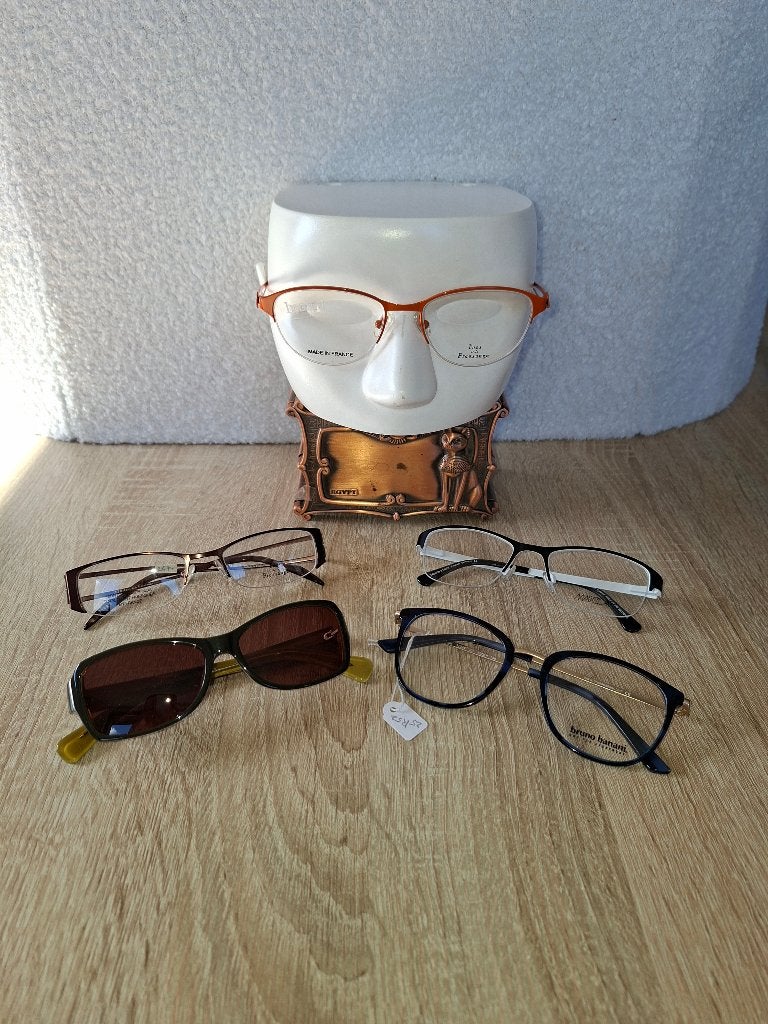 Mooie set van 5 nieuwe vintage/retro brilmonturen voor dames, Overige merken, Overige kleuren, Nieuw, Ophalen of Verzenden