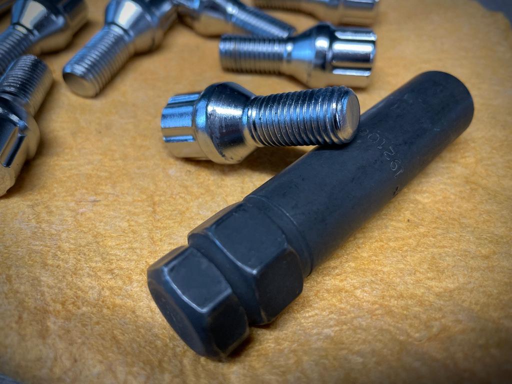 Anti diefstal bouten chroom M12x1,5 / NIEUW, Ophalen of Verzenden, Nieuw
