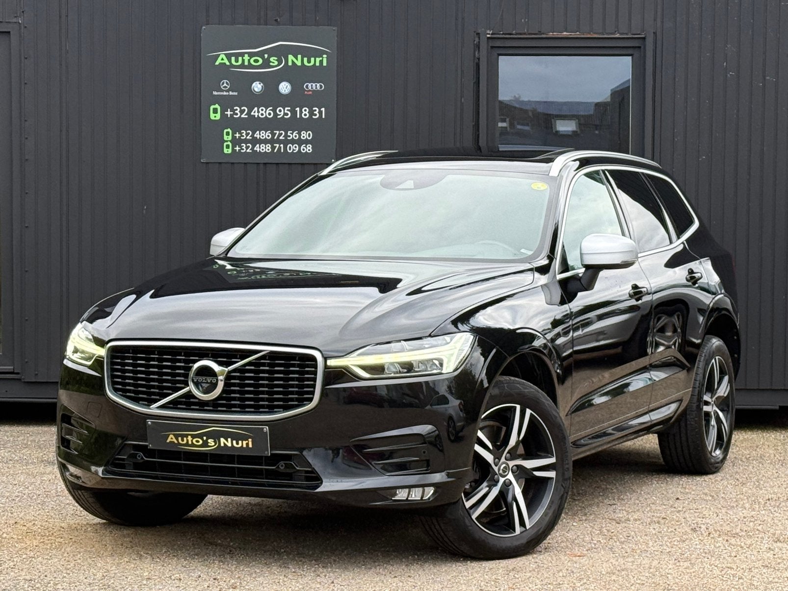 Volvo xc60 D5 2.0d R-design awd 2019 4x4 diesel automaat, Autos, Cuir et Alcantara, Achat, Euro 6, Entreprise
