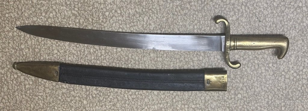 Faschinenmesser model 1864, Verzenden, Landmacht, Zwaard of Sabel