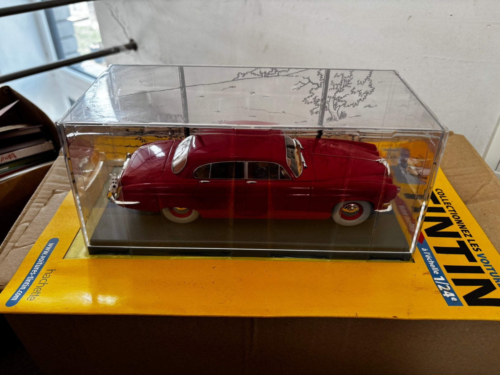 Voiture Tintin échelle 1:24e - n20 La Jaguar des ravisseurs, Hobby & Loisirs créatifs, Enlèvement, Neuf, Voiture