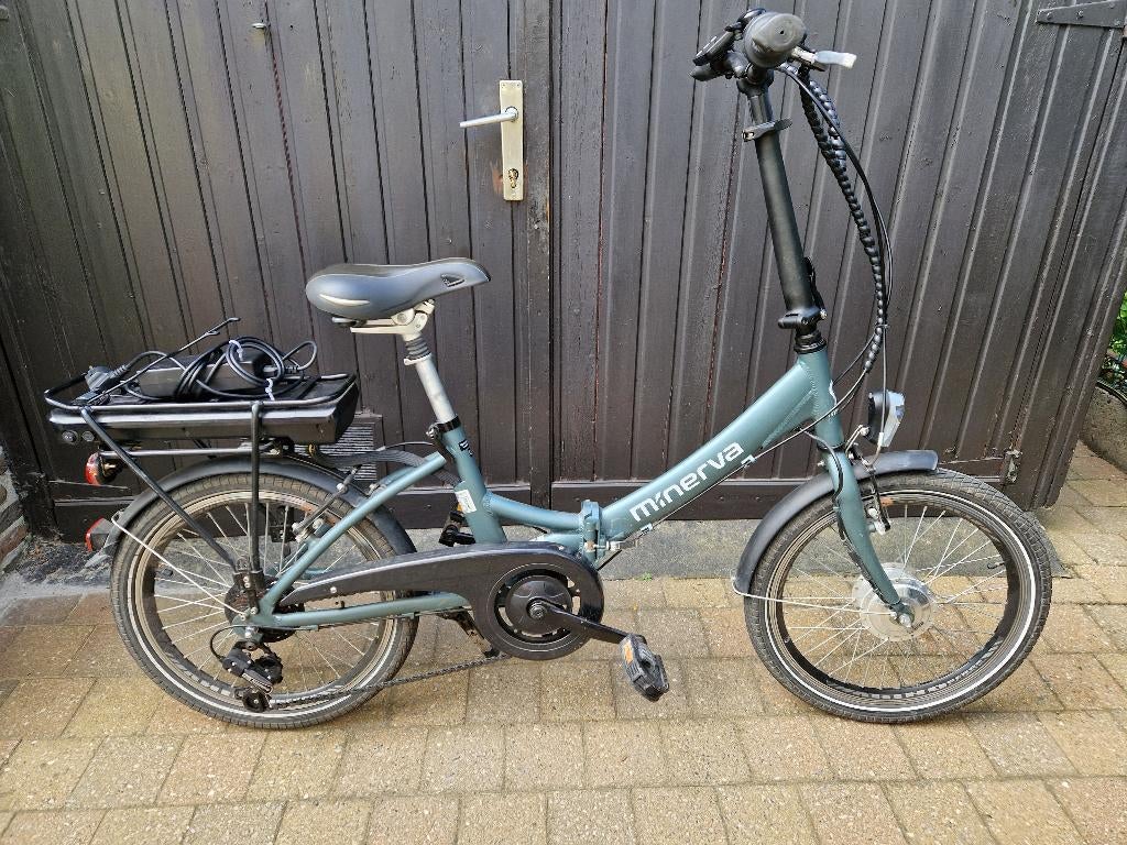 Vouwfiets elektrische fiets Minerva., Ophalen, Zo goed als nieuw