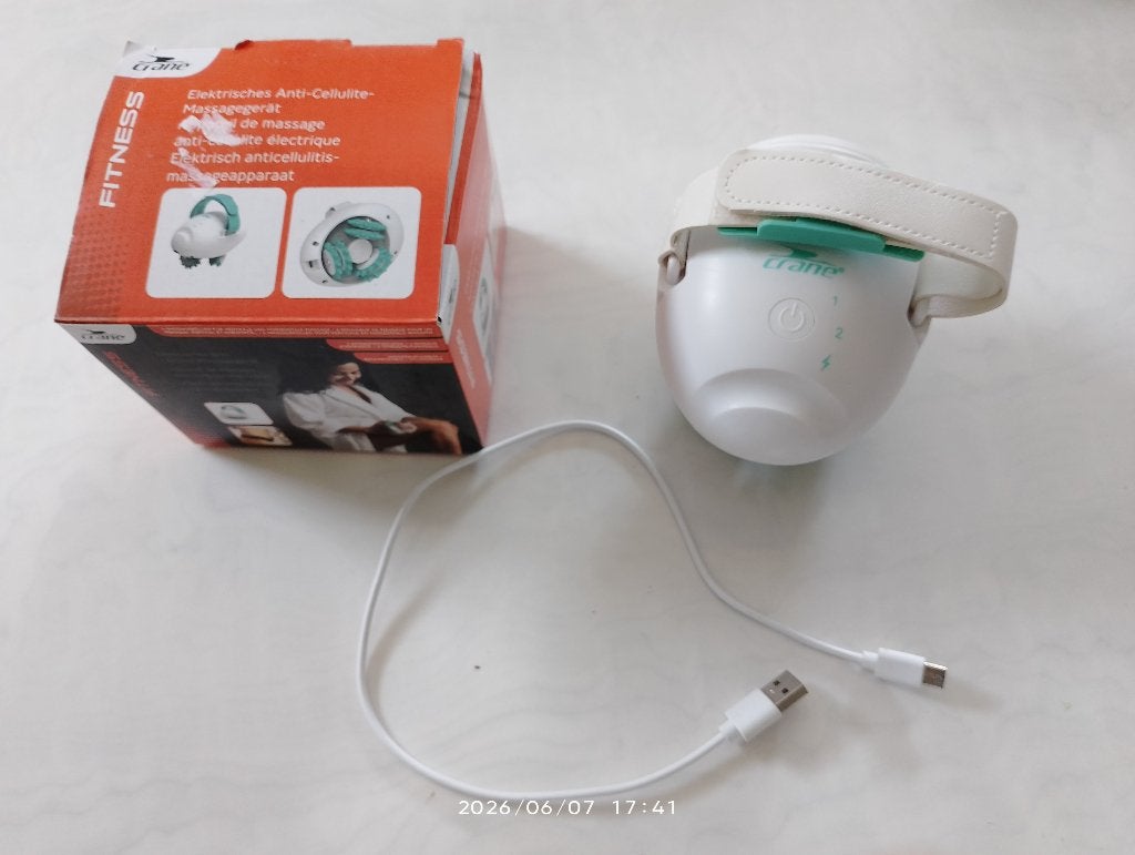 Masseur électrique, rechargeable,, Sports & Fitness, Produits de massage, Enlèvement ou Envoi, Comme neuf, Appareil