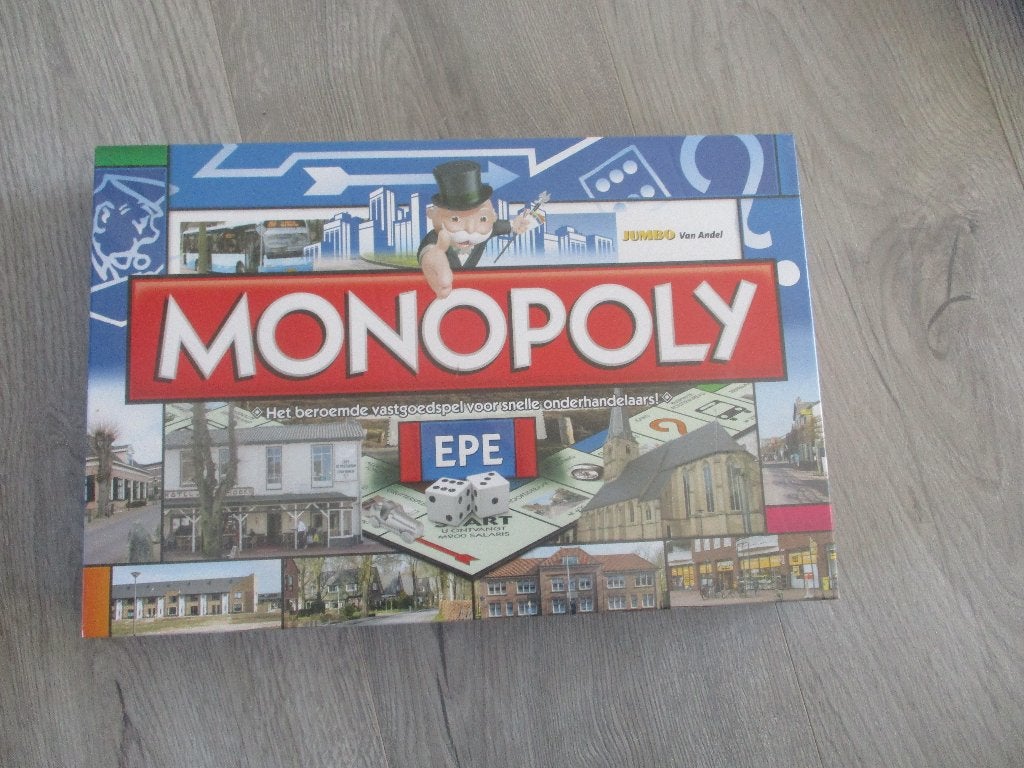 bordspel seal Monopoly Epe Monopolie gelimiteerd, Hobby en Vrije tijd, Gezelschapsspellen | Bordspellen, Een of twee spelers, Ophalen of Verzenden