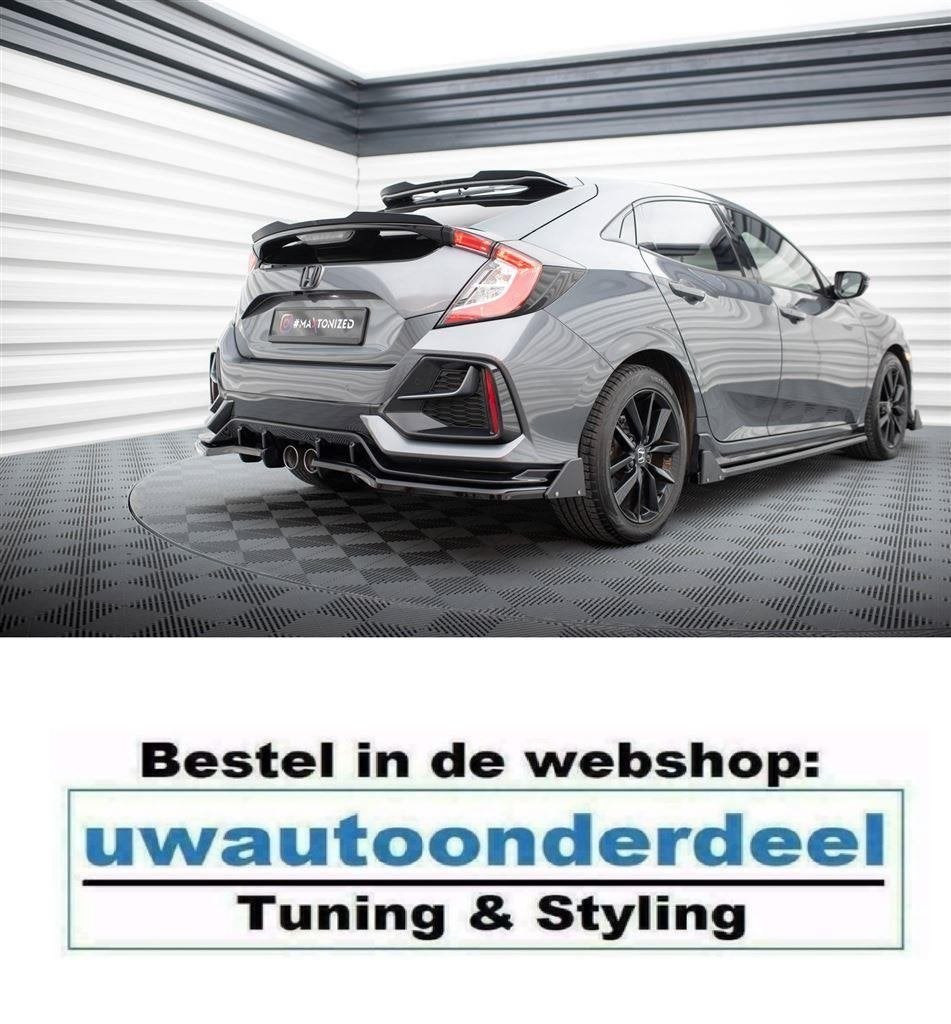 Maxton Design Honda Civic Sport MK10 Spoiler Splitter Lip, Envoi