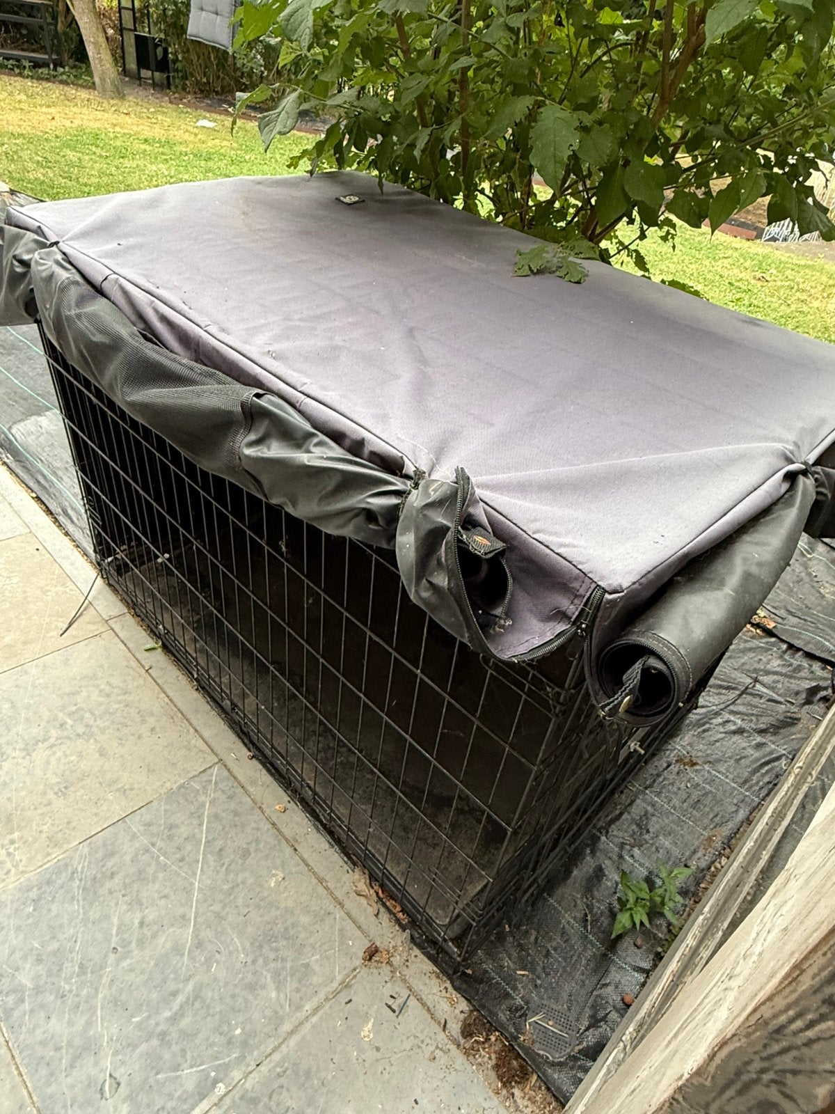 Bench zwart XL, Dieren en Toebehoren, Ophalen, Zo goed als nieuw