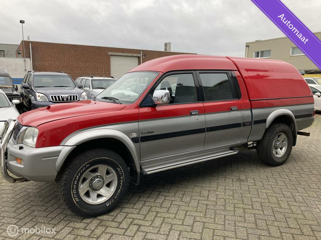 Mitsubishi L200 4WD AUTOMAAT € 5750,- +21% BTW START NIET, Auto's, Automaat, 4 deurs, Stof, Gebruikt