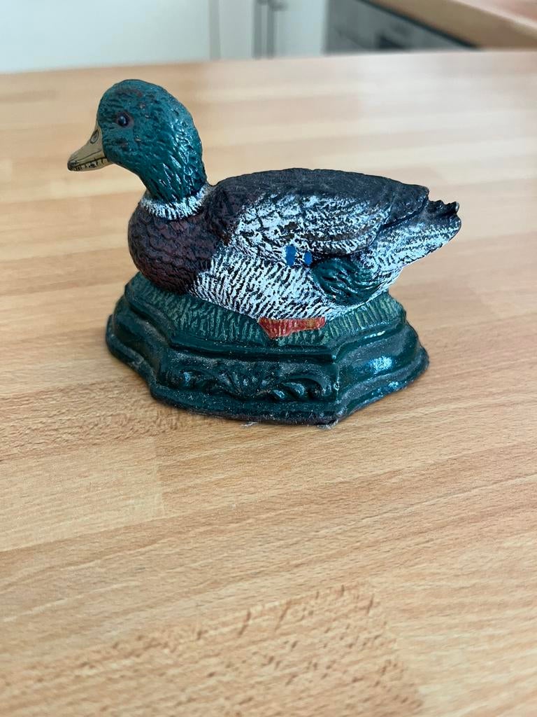 Deurstop eend, Huis en Inrichting, Woonaccessoires | Deurstoppers, Ophalen of Verzenden, Zo goed als nieuw