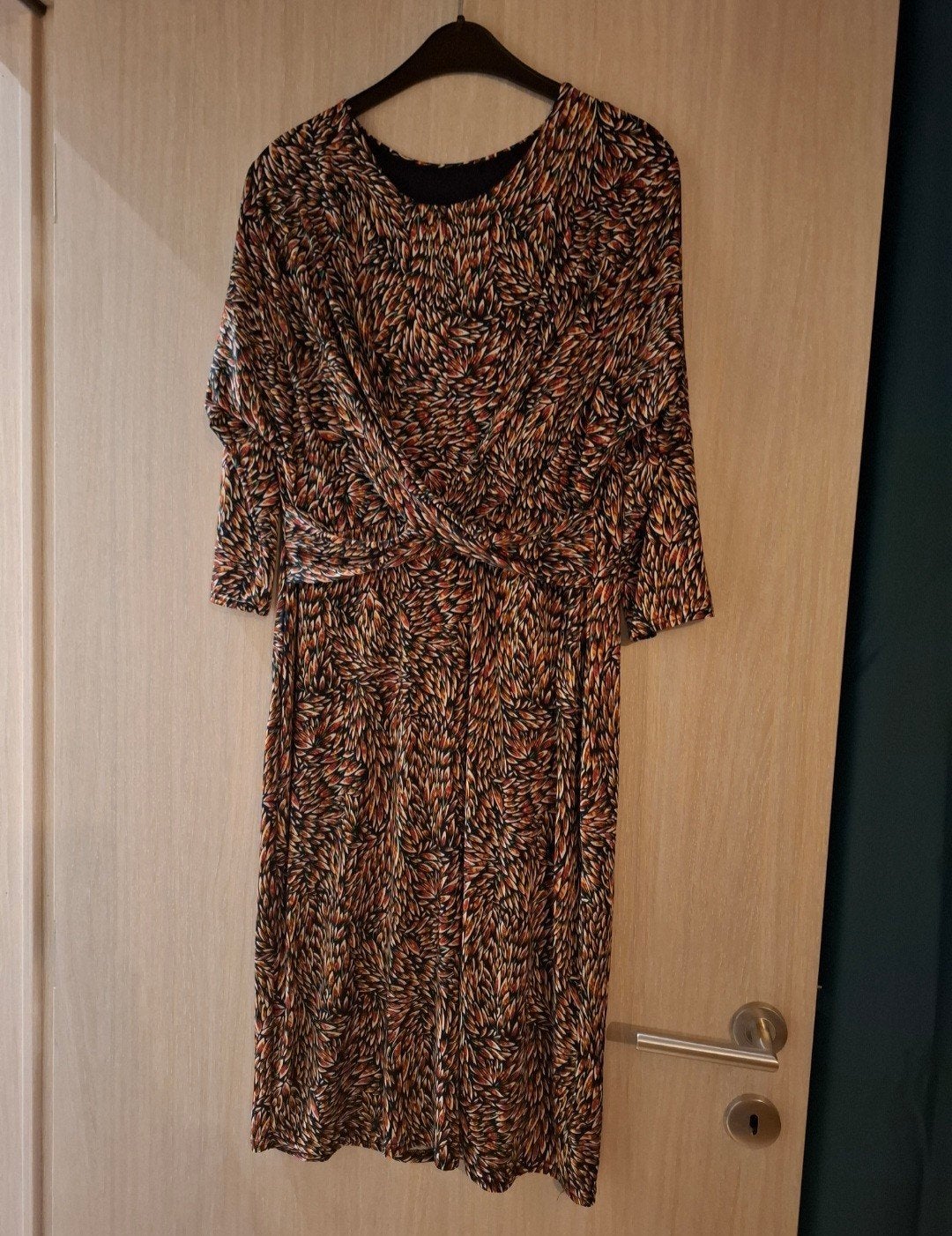 Gevoerde lange jurk maat 44, Kleding | Dames, Ophalen of Verzenden, Zo goed als nieuw, Maat 42/44 (L)