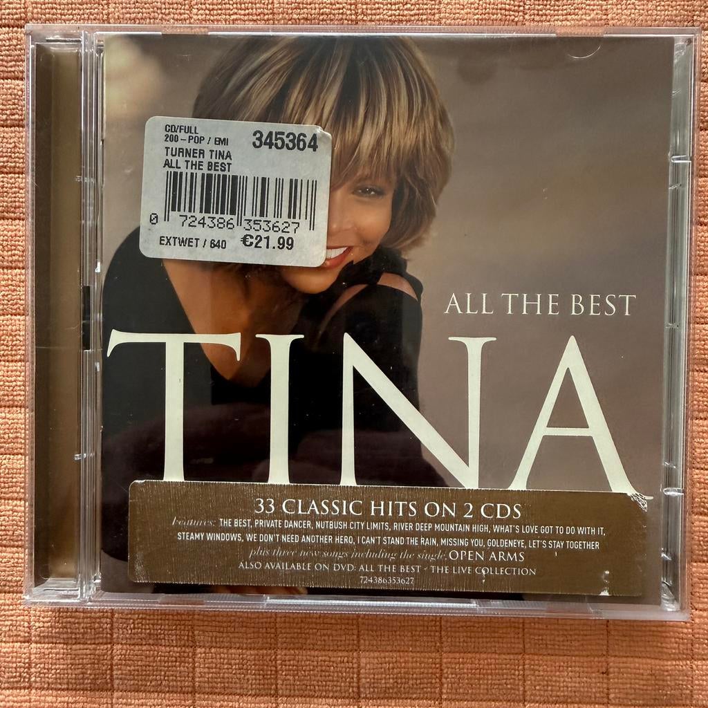Dubbel cd Tina Turner, Ophalen, Gebruikt