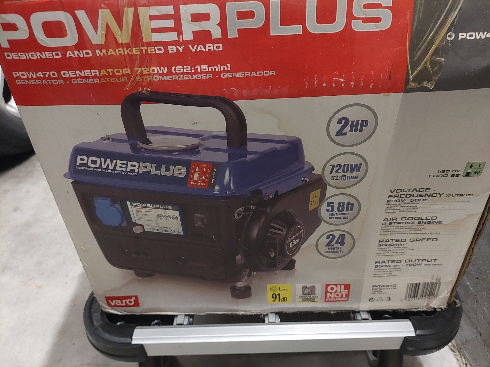 Stoomgenerator, Ophalen, Nieuw, Minder dan 5 kVA, Benzine