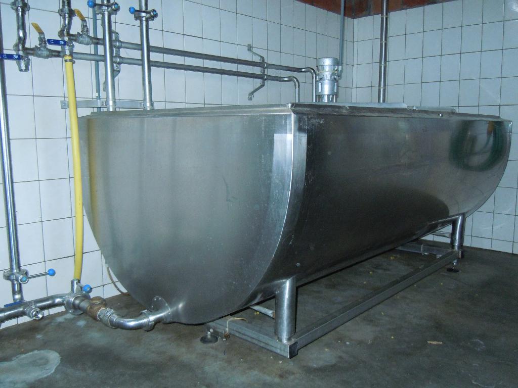 Inox kuipen op weging, Bricolage & Construction, Métaux, Utilisé, Autres métaux, Enlèvement