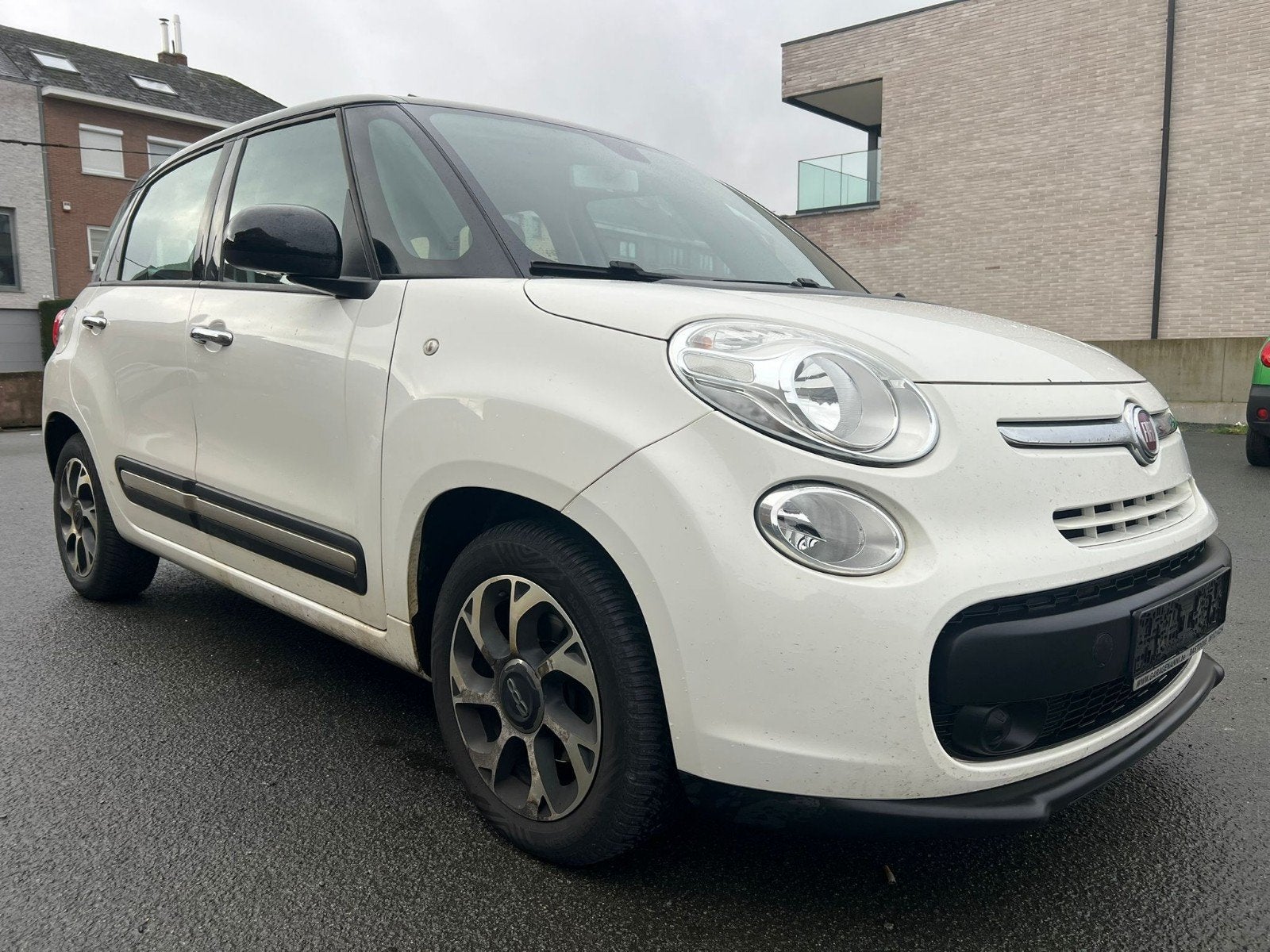 FIAT 500 L 1,3 D, Auto's, Fiat, Voorwielaandrijving, Euro 5, Stof, Zwart
