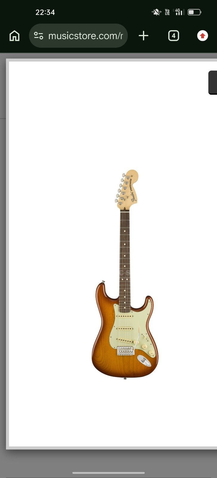 Fender American Performer Stratocaster (USA, RW) - honey bur, Muziek en Instrumenten, Snaarinstrumenten | Gitaren | Bas, Ophalen