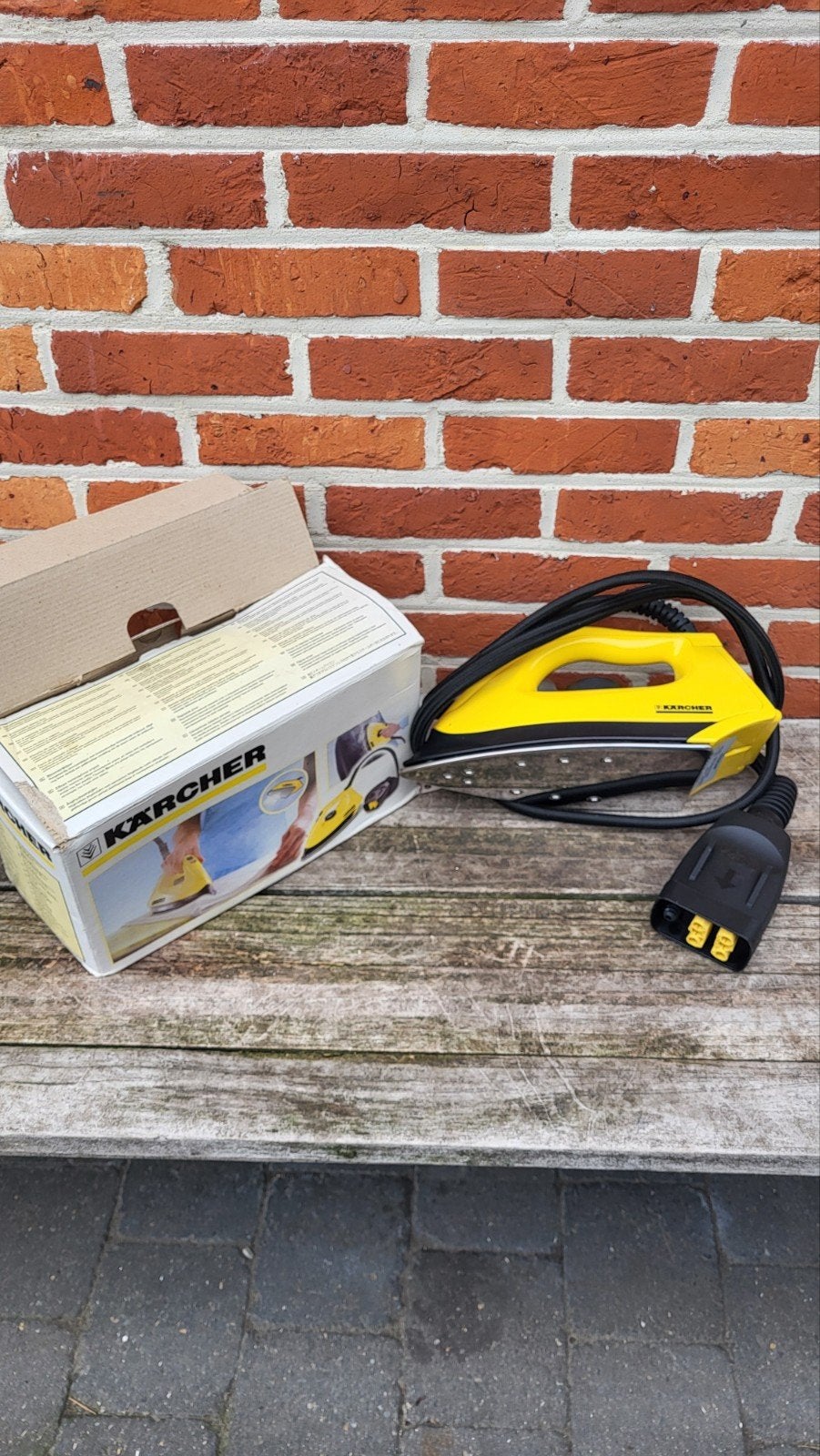 Karcher stoomstrijkijzer, Ophalen