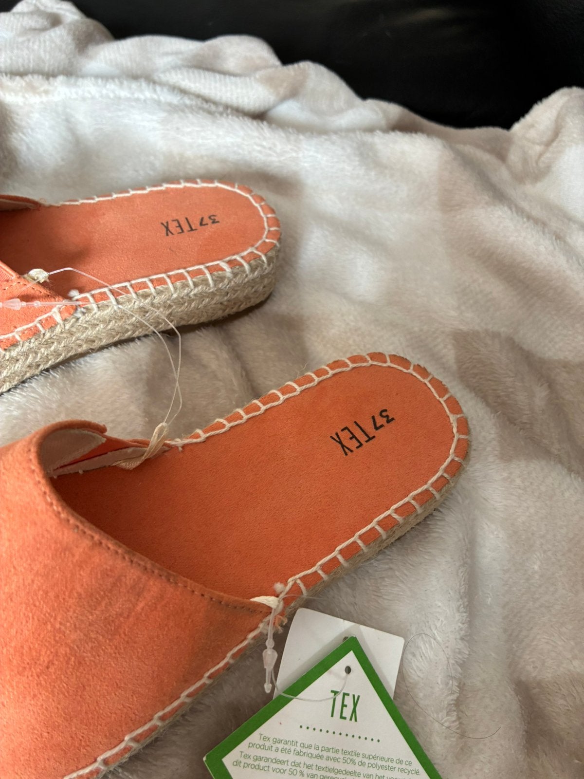 Mules espadrilles., Vêtements | Femmes, Chaussures, Neuf, Espadrilles, Orange, Envoi