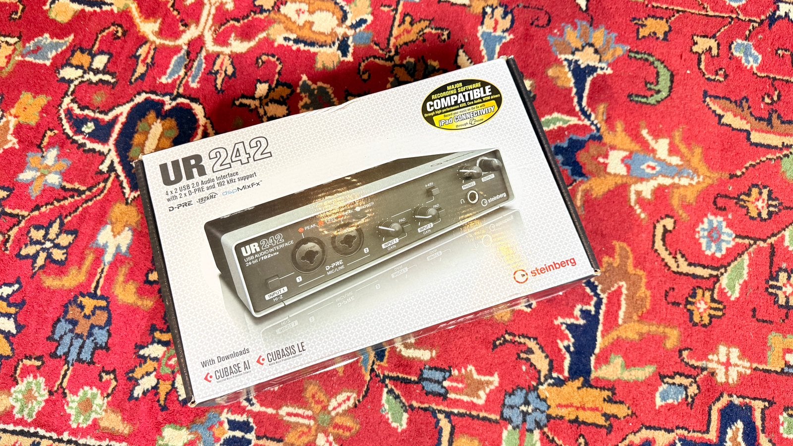 Steinberg UR242 Recording Audio Interface, Audio, Tv en Foto, Professionele apparaten, Ophalen of Verzenden, Audio