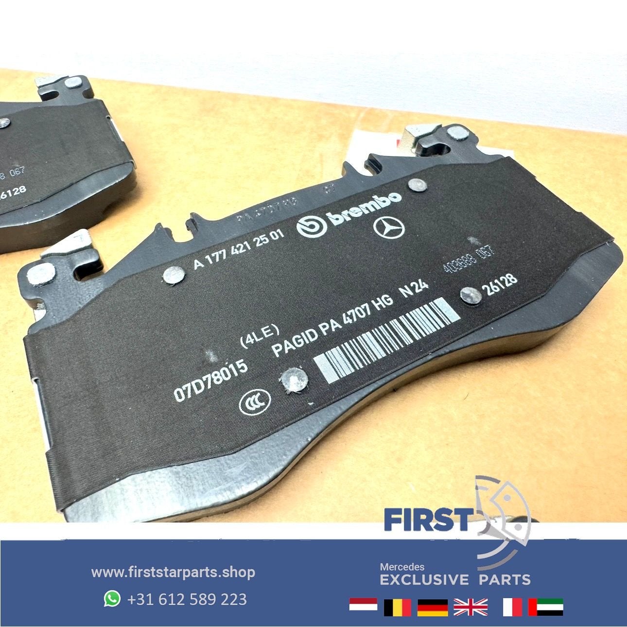 A0004202306 Mercedes REMBLOK SET A1774212501 35 45 AMG W177