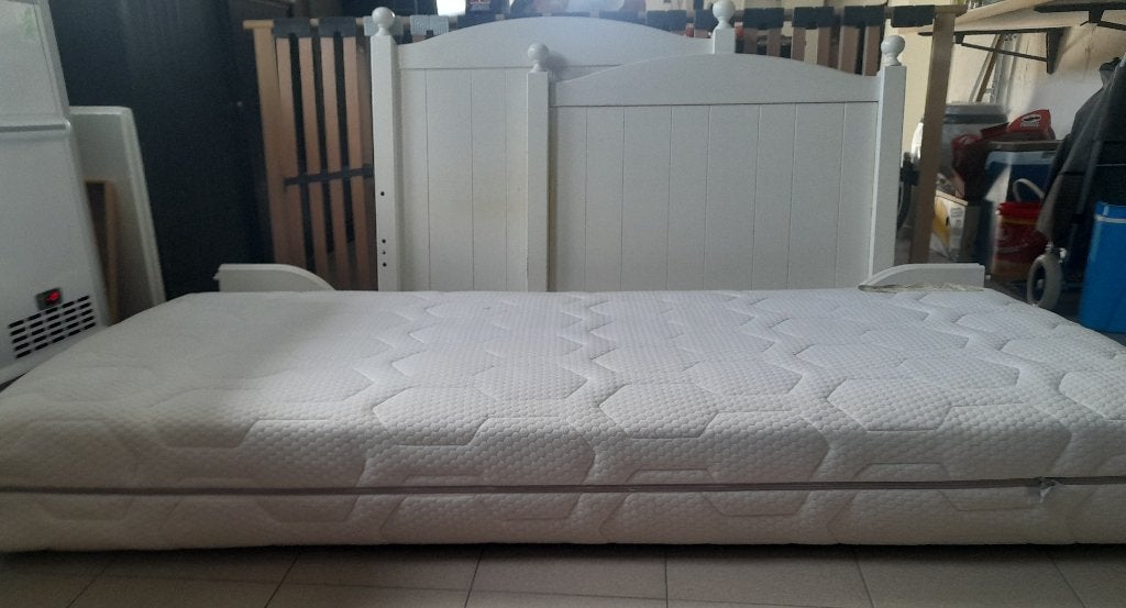 bed, Huis en Inrichting, Ophalen, Gebruikt, 90 cm, Eenpersoons