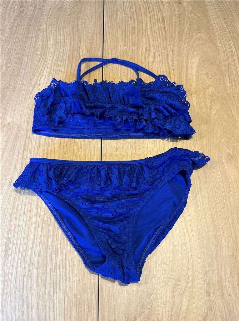 Kinder Bikini Blauw 8-9 Jaar, Enfants & Bébés, Maillots de bain pour enfants, Enlèvement ou Envoi, Neuf