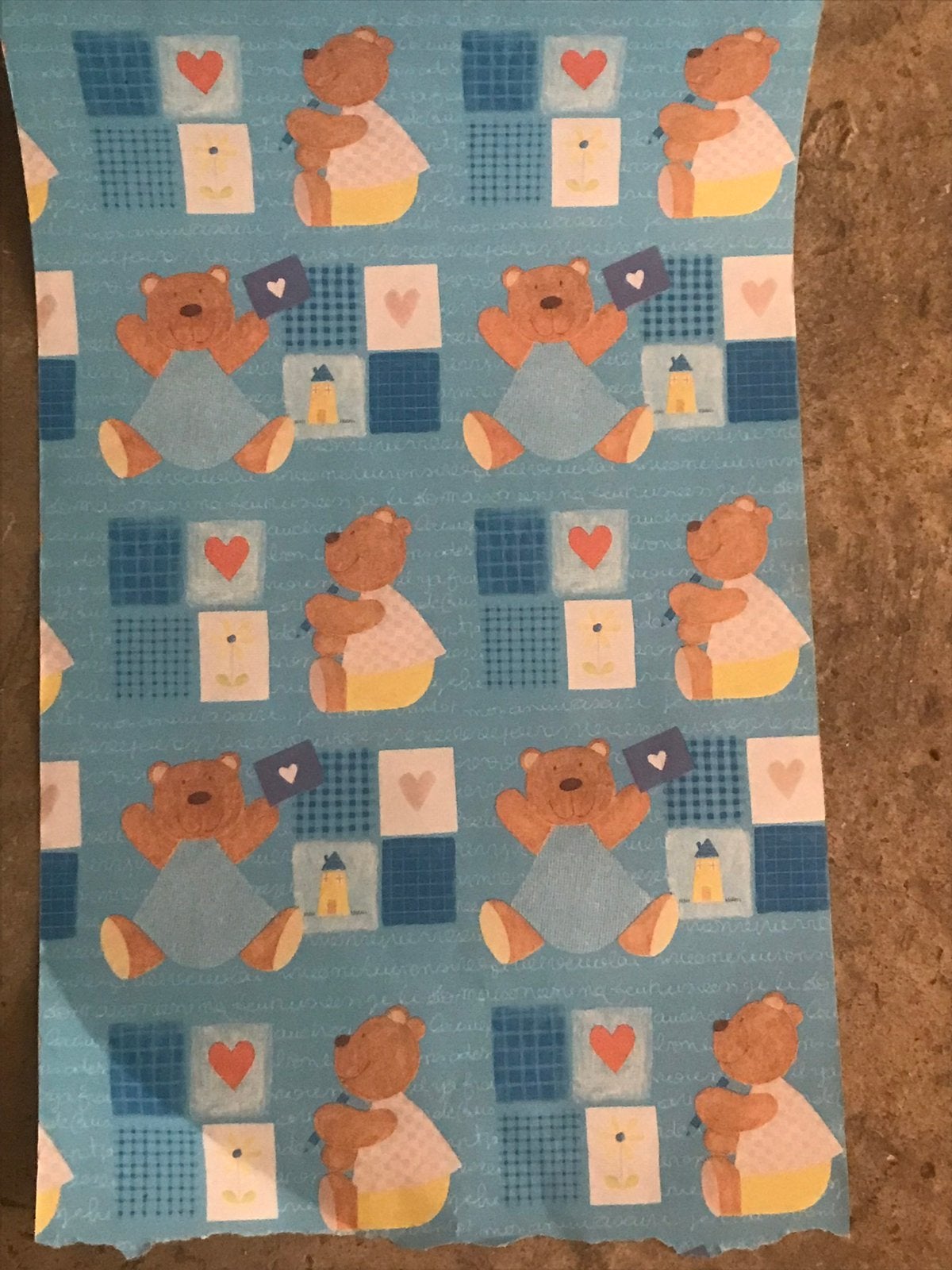 Gedchenkpapier kindermotief, Ophalen, Nieuw