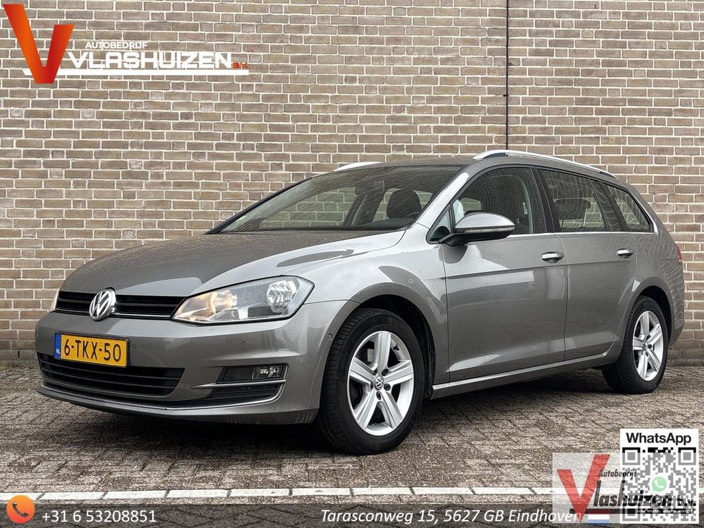 Volkswagen Golf Variant 1.6 TDI Highline DSG Automaat| Clima, Argent ou Gris, Achat, Entreprise, Noir