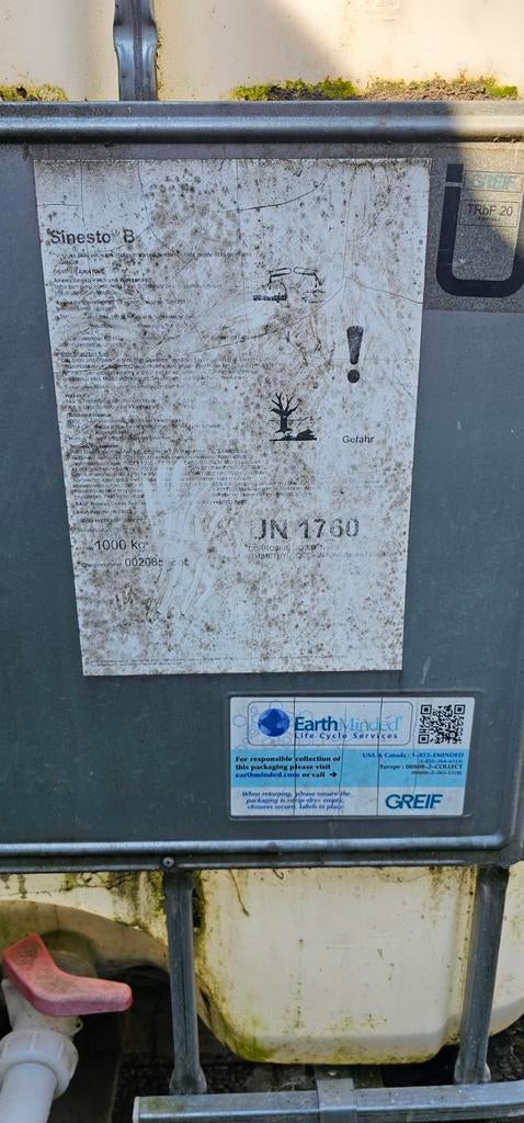 1000litertank, Doe-het-zelf en Bouw, Bouwverlichting, Ophalen