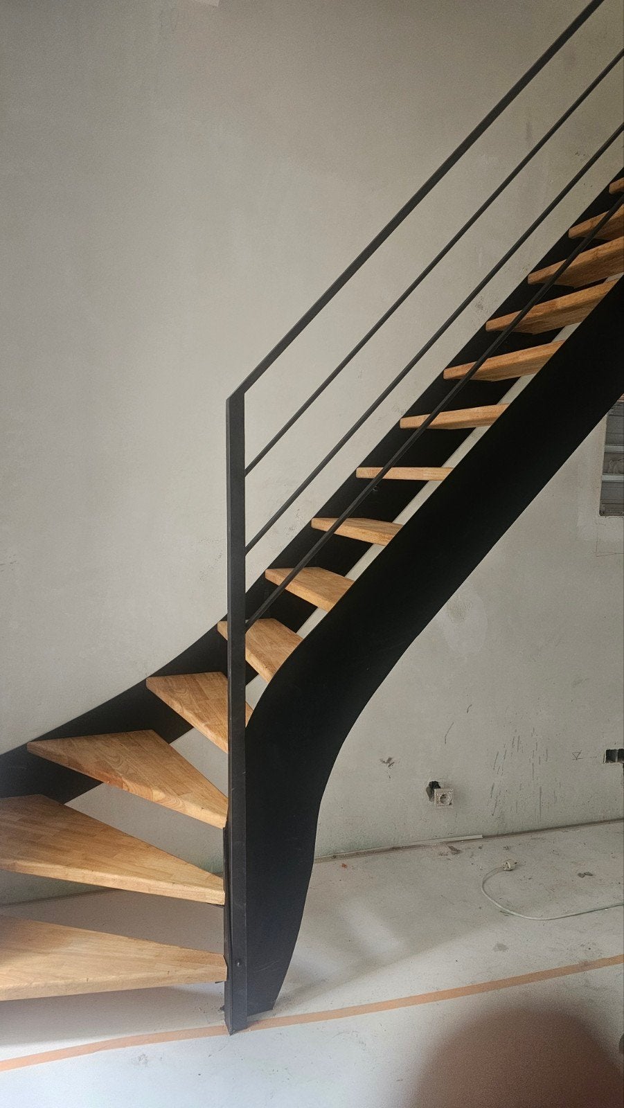 trappen leuningen, Ophalen