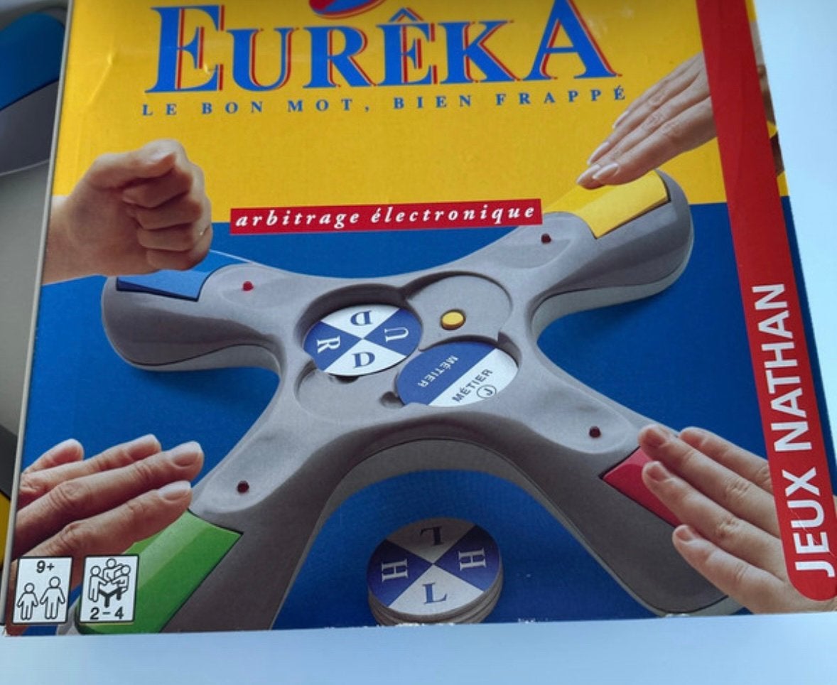 Jeu de societe Eureka tres bon etat, Enlèvement, Utilisé