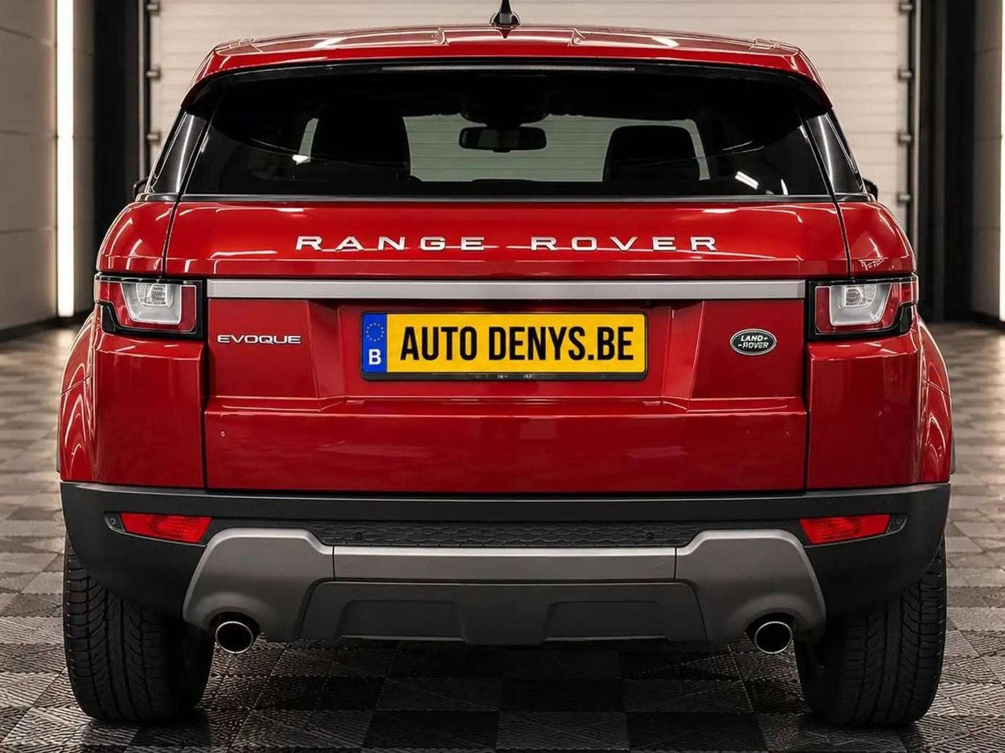 Land Rover Range Rover Evoque 2.0 TD4 bj. 12/2017 AUTOMATIQU, Autos, Rouge, Achat, 110 kW, Entreprise