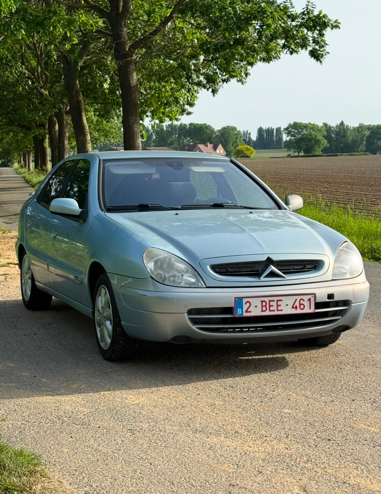 Citroen Xsara 2004 1.6 Benzine+LPG, Autos, Argent ou Gris, Xsara, Boîte manuelle, Noir